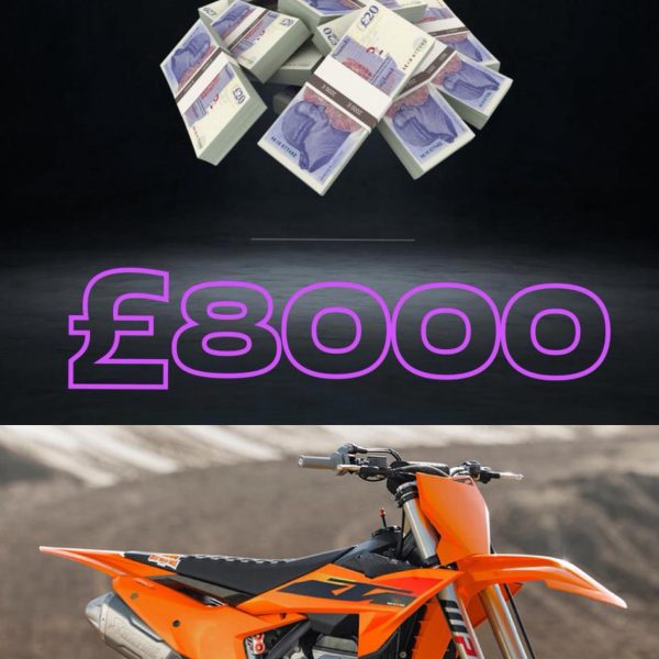 KTM 250F or £8000 Cash Alternative