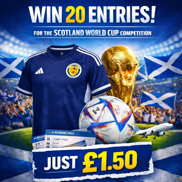 Win 20 Entries for Scotland World Cup Comp
