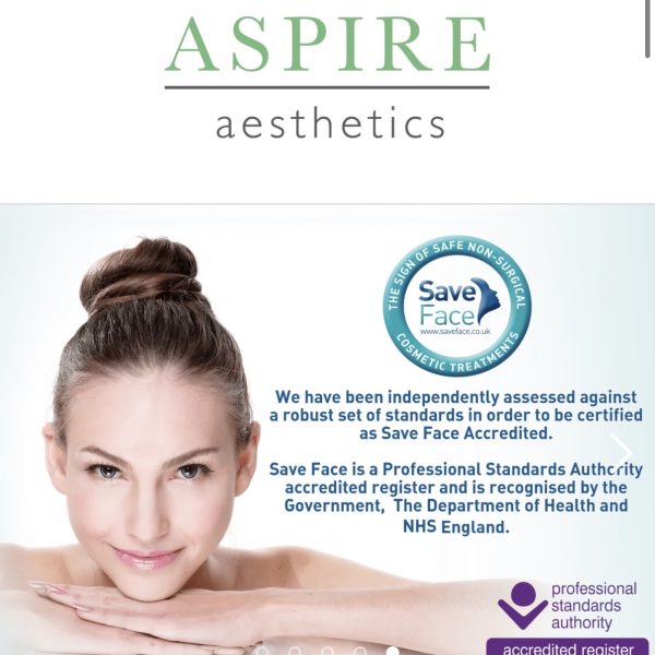 £250 Gift Card for Aspire Aesthetics in Inverurie