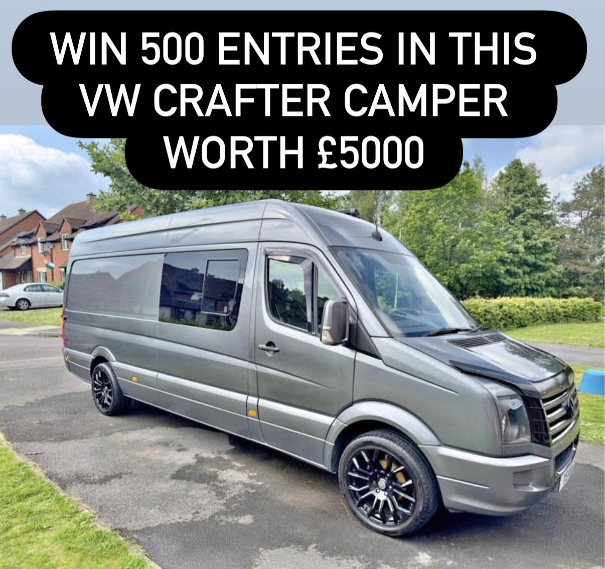 WIN 500 VW CRAFTER CAMPERVAN ENTRIES