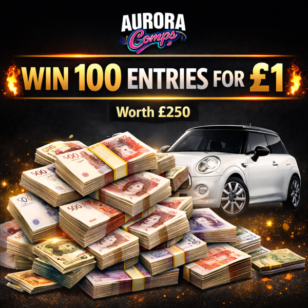 WIN 100 MINI ENTRIES & 100 INSTANT SPINS