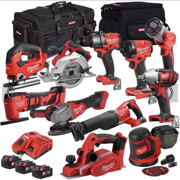 WIN a Milwaukee 18V 11 Piece Power Tool Kit for just £2!