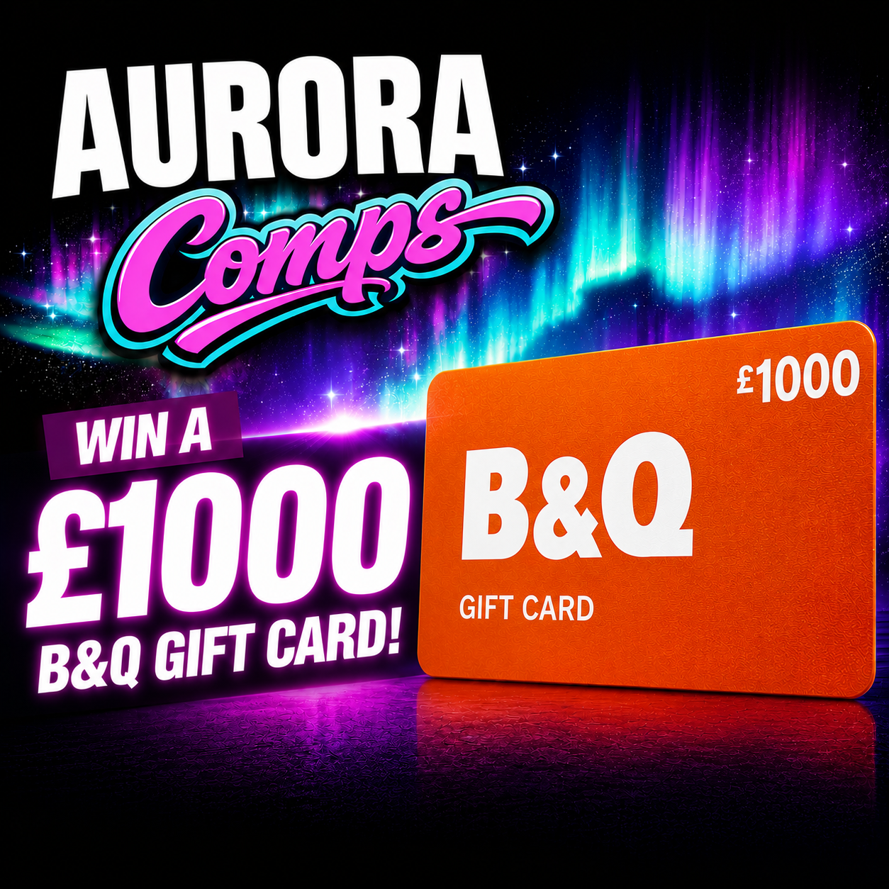 £1000 B&Q Voucher