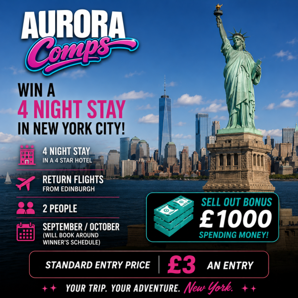 🗽✈️ WIN A 4 NIGHT STAY IN NEW YORK CITY ✈️🗽