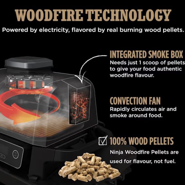 Ninja Woodfire Electric BBQ Grill & Smoker