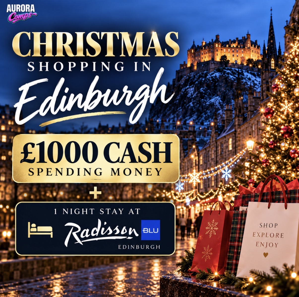 Christmas Shopping in Edinburgh
